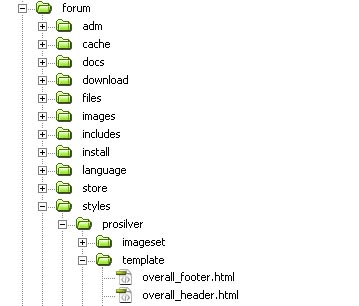 phpbb template folder